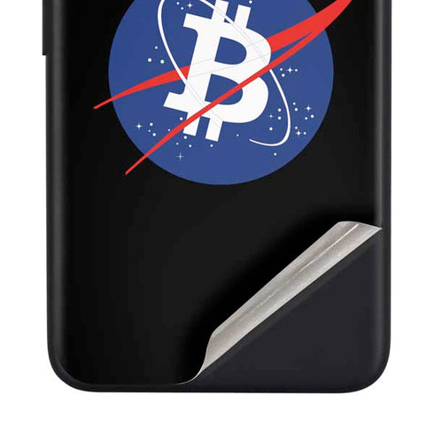 Bitcoin Logo Google Pixel 4a Skin